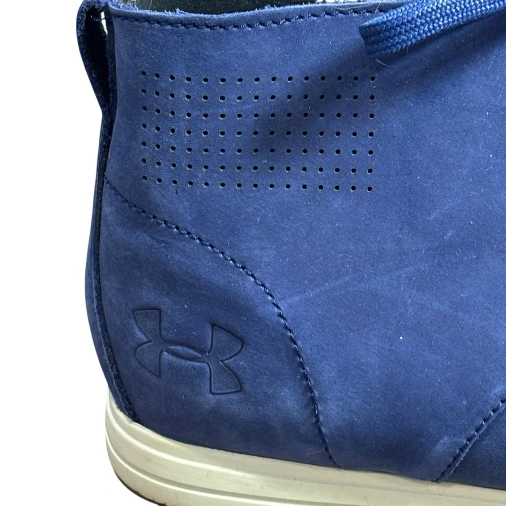 Under Armour‎ Youth Blue Coast Nubuck Chukka Boots - size 5.5Y
